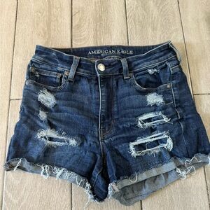 American Eagle Next Level Stretch Jean Shorts Size 8